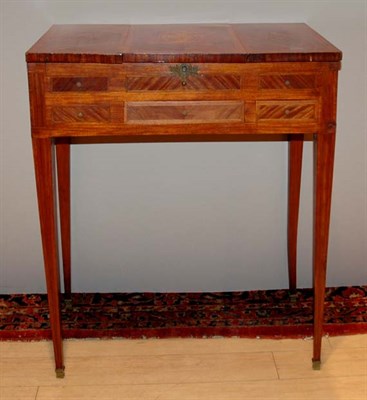 Lot 303 - Louis XVI Style Marquetry Inlaid Poudreuse...