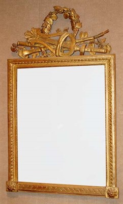 Lot 469 - Neoclassical Style Gilt-Wood Mirror Height 48...