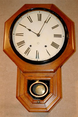 Lot 481 - Seth Thomas School Clock