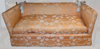 Lot 564 - Neoclassical Style Upholstered Sofa Length 70...