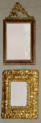 Lot 386 - Two Continental Rococo Mirrors 18th Century...