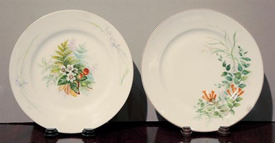 Lot 193A - Miscellaneous Group of Limoges Porcelain Plates