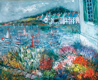 Lot 1086 - Yolande Ardissone French, b. 1927 Sauzon...