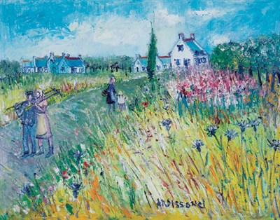 Lot 1090 - Yolande Ardissone French, b. 1927 Retour des...