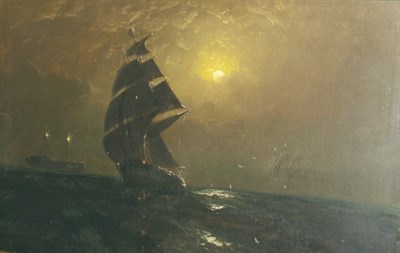 Lot 85 - Charles Williams British, 19th Century Ship in...