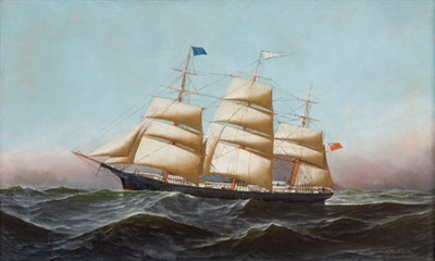 Lot 1229 - Antonio Nicolo Gasparo Jacobsen American, 1850-...
