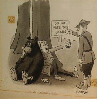 Lot 3107 - American School 20th Century Do Not Feed the...