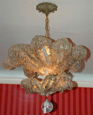 Lot 113 - Continental Silvered-Metal and Cut Glass...