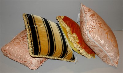 Lot 187 - Miscellaneous Group of Four Silk and Velvet...