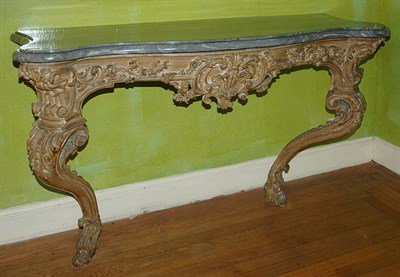 Lot 203 - Louis XV Painted Console 18th Century The...