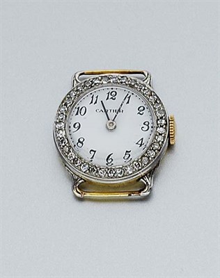 Lot 744 - Diamond Watch