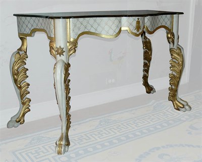 Lot 178 - Continental Rococo Style Gilt Decorated and...
