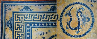 Lot 219 - Indo Chinese Rug Worked with precious objects...