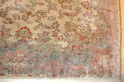 Lot 3755 - Kirman Carpet Southeast Iran, mid 20th century...