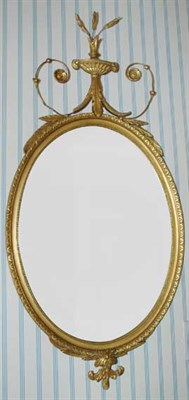 Lot 162 - George III Style Gilt-Wood Mirror Height 42...
