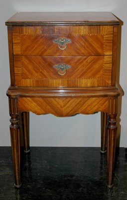 Lot 133 - Louis XVI Style Kingwood Bedside Table The...