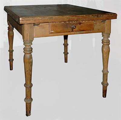 Lot 156 - Country Style Stripped Pine Extension Dining...