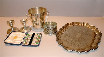 Lot 161 - Miscellaneous Group of Silver Plated Articles...