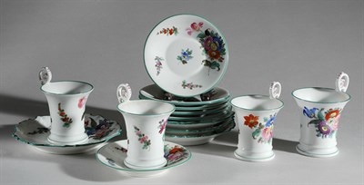 Lot 145 - German Porcelain Partial Dessert Service...