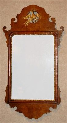 Lot 1539 - George III Parcel Gilt and Walnut Mirror 18th...