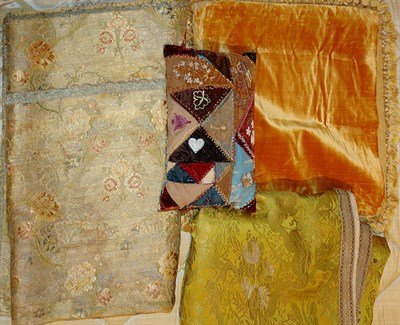 Lot 151 - Floral Chintz Drapes; Together with a piece of...