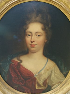 Lot 1075 - French School Circa 1700 Portrait of a Lady...