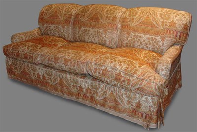 Lot 3545 - Upholstered Three-Seat Sofa George Smith...