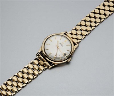 Lot 884 - Gentleman's Gold-Filled, Steel and Gold Wristwatch