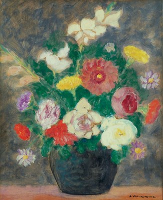 Lot 2474 - Abraham Walkowitz 1878-1965 Floral Still Life...