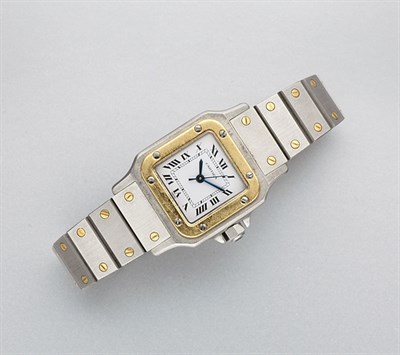 Lot 68 - Stainless Steel and Gold Wristwatch