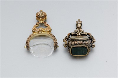 Lot 729 - Two Antique Fobs
