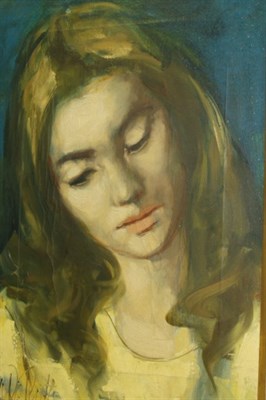 Lot 1089 - Jan De Ruth American, 1922-1991 Woman in a...