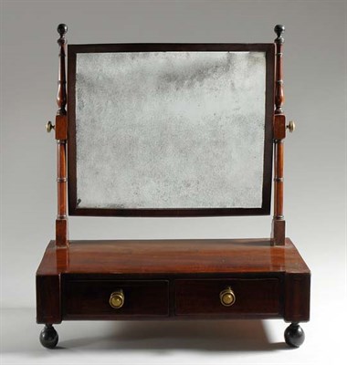 Lot 4768 - Victorian Mahogany Dressing Mirror Height 23...