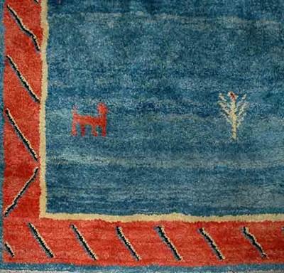 Lot 3591 - Gabbeh Carpet South Iran, contemporary The...