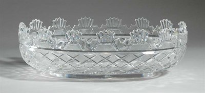 Lot 3199 - Waterford Crystal Center Bowl Height 4 1/2...