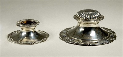 Lot 3234 - Two Sterling Silver and Faux Tortoise Shell...