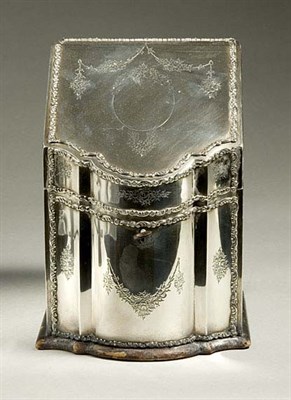 Lot 3232 - Edward VII Silver Mounted Stationery Box...