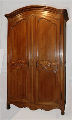 Lot 1364 - Provincial Louis XV Walnut Armoire 18th...