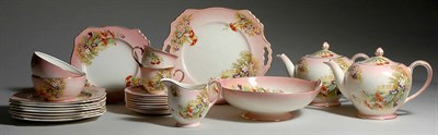 Lot 3210 - English Royal Winton Pottery Dessert Service...