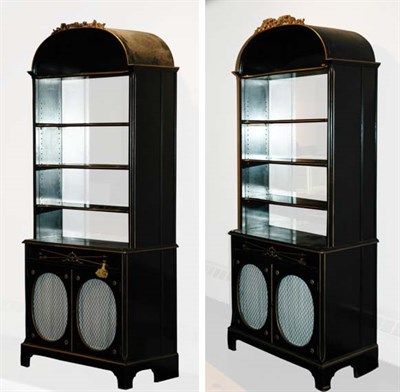 Lot 4149 - Pair of Neoclassical Style Gilt Decorated...