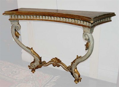 Lot 4177 - Neoclassical Style Painted Console Height 31...