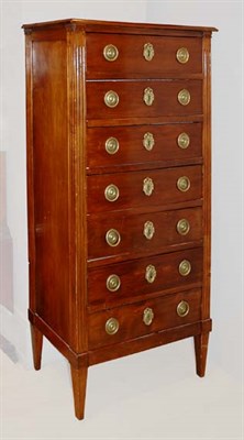 Lot 4271 - Provincial Louis XV Style Fruitwood Semainier...
