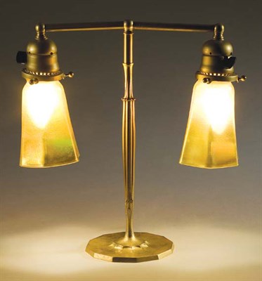 Lot 3545 - Tiffany Studios Gilt-Bronze and Gold Favrile...