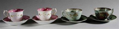Lot 3215 - Set of Ten English Ironstone Teacups and...
