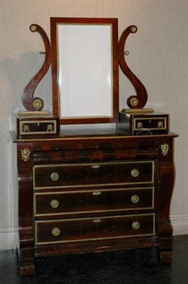 Lot 3188 - Regency Style Parcel Gilt Mirrored Chest of...