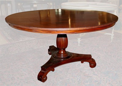 Lot 3378 - William IV Style Mahogany Dining Table The...