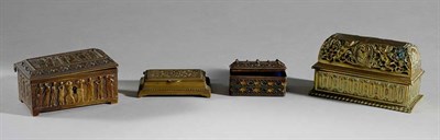 Lot 291 - Miscellaneous Group of Four Bronze, Brass and...