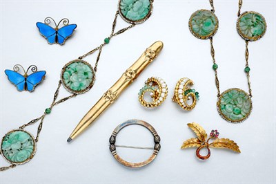 Lot 460 - Group of Miscellaneous Jewelry
