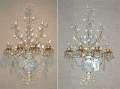 Lot 1350 - Pair of Louis XVI Style Gilt-Bronze and Rock...