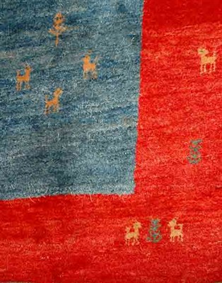 Lot 3595 - Gabbeh Carpet South Iran, contemporary The...